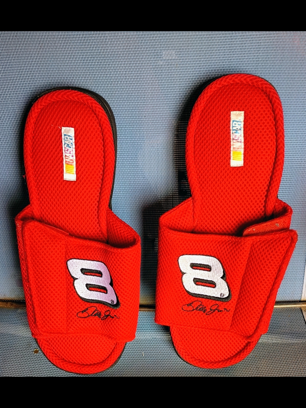 Nascar Red Men's Slip-On Loafers